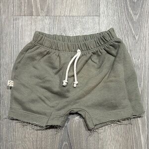Comfy Olive Kids Shorts with Drawstring